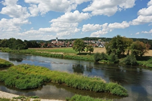 Danube Valley Prints: View of Donautal (Danube valley)