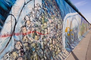 Images Dated 24th January 2000: View from former East Berlin of a section of Berlin Wall