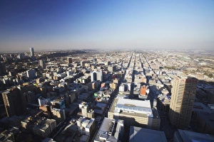 Johannesburg Prints: View of east downtown Johannesburg, Gauteng, South Africa, Africa