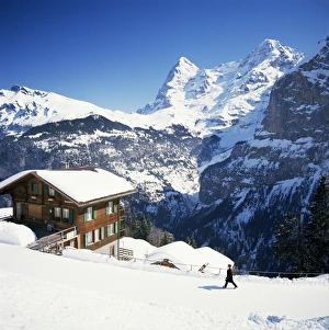 Images Dated 16th January 2000: View towards the Eiger