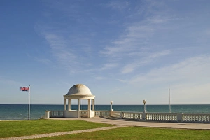 Seaside Town Prints: View towards the English Channel from De La Warr Pavilion, Bexhill-on-Sea, East Sussex