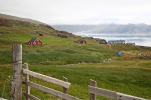 Images Dated 14th August 2008: View over Erik the Reds first settlement Brattahlid, known today as Qassiarsuk