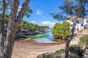 Dream Prints: View of Es Calo d'en Pellicer beach in Santa Ponsa