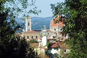 Images Dated 30th March 2008: View of Florence from Boboli Gardens, Florence, Tuscany, Italy, Europe