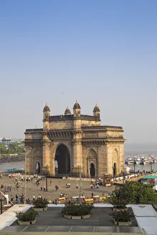 Mumbai Prints: View of Gateway of India, Mumbai, Maharashtra, India, Asia