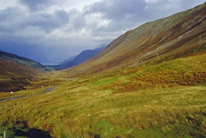 Glen Prints: View down Glen Docherty