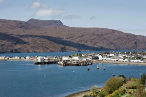 Images Dated 2nd May 2010: View into harbour, Loch Broom, Ullapool, Wester Ross, Ross and Cromarty