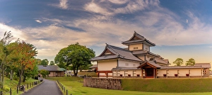 Ishikawa Prints: View of Hashizume-mon Gate, Kanazawa Castle