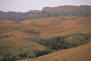 Look Out Prints: View over hills from Stokes Hill Lookout, Flinders Range, South Australia