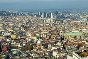 Historic Center Prints: View over the historic center from the Belvedere of San Martino