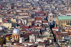 Old City Prints: View over the historic center from the Belvedere of San Martino