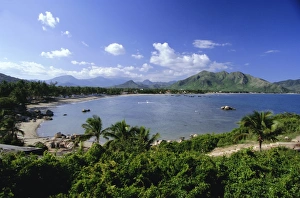 Nha Trang Prints: View from Hong Chong promontory towards Hong Chong