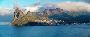 Hout Bay Prints: View of Hout Bay from Chapmans Peak Drive