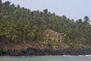 Images Dated 7th December 2009: View of Ile Royale, the main island of the Iles du Salut, French Guiana, South America
