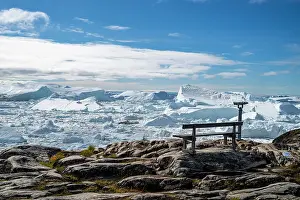 Heritage Site Prints: View over the Ilulissat Icefjord