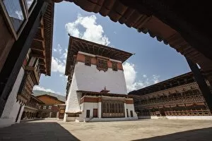 Images Dated 25th April 2010: View of the interior courtyard at the Taktsang Monastery, one of the most famous