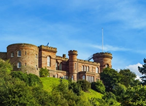 Inverness Prints: View of Inverness Castle, Inverness, Highlands, Scotland, United Kingdom, Europe