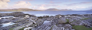 Taransay Prints: View towards Isle of Harris from Taransay