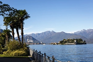 Piedmont Prints: View over Isola Bella, Borromean Islands