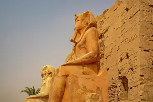 Thebes Prints: View of Karnak Temple Complex, UNESCO World Heritage Site
