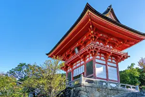 Admire Prints: View of Kiyomizu-dera Niomon Gate at Kiyomizu-dera Temple