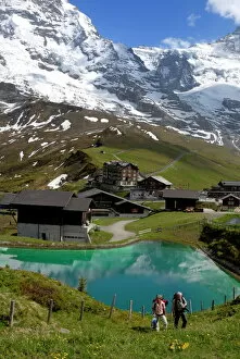 Images Dated 24th January 2000: View of Kleine Scheidegg