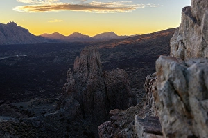 Canary Prints: View from La Ruleta viewpoint at sunset