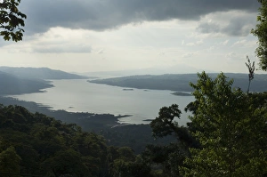 Inspiring Prints: View of Lake Arenal, or Laguna de Arenal, from top of Sky Tram, Arenal, Costa Rica