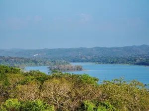 Vista Prints: View of Lake Peten Itza from Mirador Rey Canek in San Miguel