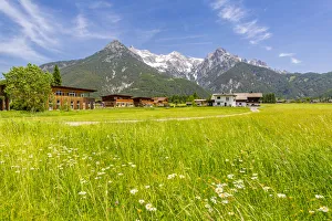 Tyrol Prints: View of landscape near Ulrich am Pillersee, Austrian Alps, Tyrol, Austria, Europe