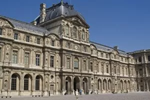Images Dated 23rd September 2008: View of the Louvre Museum, Paris, France, Europe