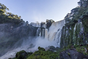 A view from the lower trail, Iguazu Falls National Park, UNESCO World Heritage Site