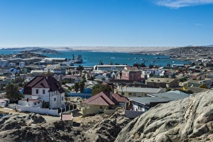 Luderitz Prints: View over Luderitz, Namibia, Africa