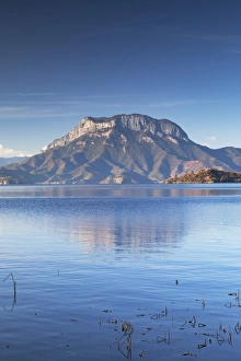 Lugu Lake Prints: View of Lugu Lake, Yunnan, China, Asia