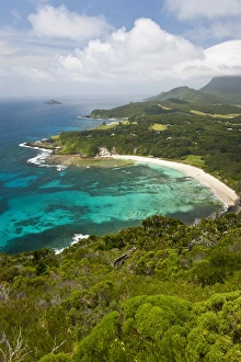 Images Dated 20th November 2008: View from Malabar Hill over Lord Howe Island, UNESCO World Heritage Site, Australia, Tasman Sea
