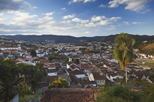 Stereotypically Brazilian Prints: View of Mariana, Minas Gerais, Brazil, South America