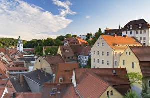 Saxony Prints: View of Meissen, Saxony, Germany, Europe