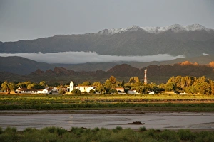 View over Molinos, Salta Province, Argentina, South America