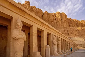 Deserts Prints: View of the Mortuary Temple of Hatshepsut