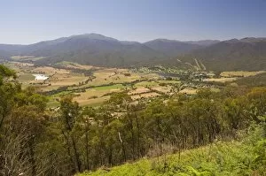 View of Mount Beauty and Mount Bogong, Victoria, Australia, Pacific