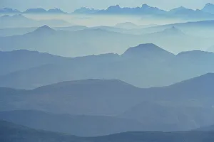 Alps Prints: View from Mount Ventoux looking towards the Alps, Rhone Alpes, France, Europe