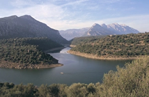 View to mountains