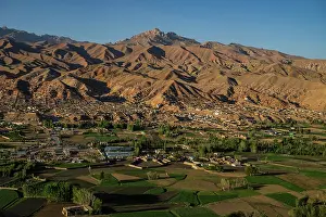 Peaks Prints: View over mountains surrounding Bamyian from the site of Shahr-e-Gholghola
