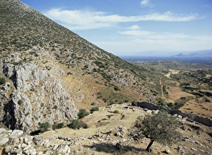 Mycenae Prints: View from Mycenae