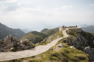 Burial Ground Prints: View from Njegos Mausoleum, Lovcen National Park, Montenegro, Europe