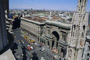 View north west from the roof of the Duomo (cathedral)