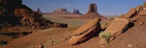 Tribal Park Prints: View from North Window, Monument Valley Tribal Park