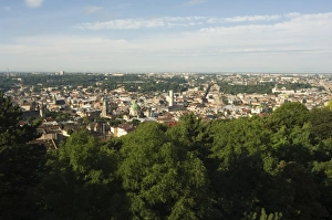 Ukrainean Prints: View of Old Town from Castle Hill