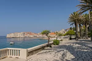 Dubrovnik Gallery: View of the old town from Hotel Excelsior, Dubrovnik, Croatia, Europe