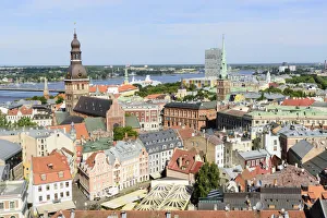 Riga Gallery: View of Old Town, Riga, Latvia